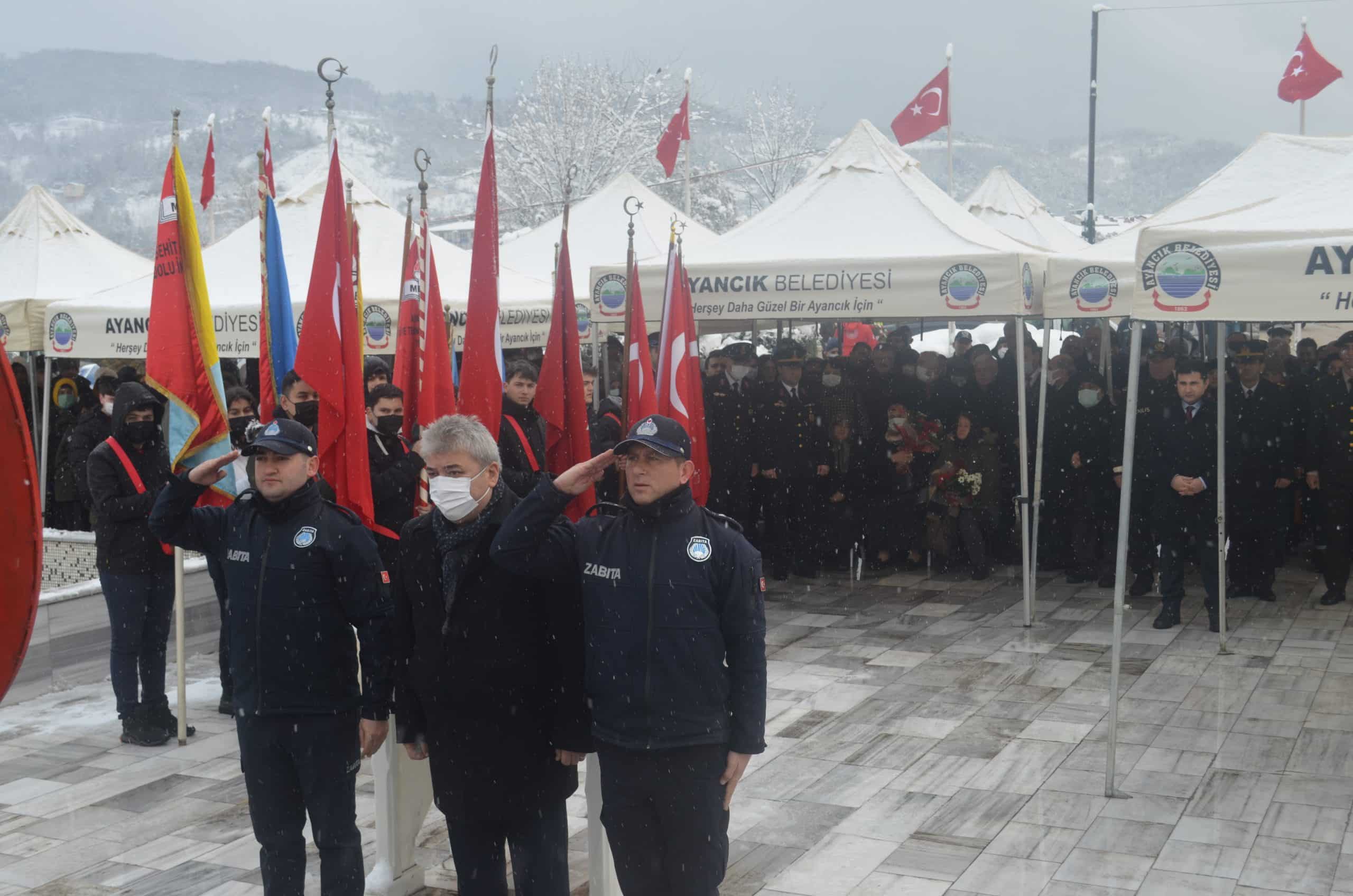 Ayancık'ta 18 Mart Çanakkale Zaferi ve Şehitlerini Anma Günü Etkinleri