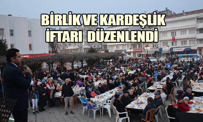 Ayancık’ta “Birlik ve Kardeşlik İftarı” düzenlendi