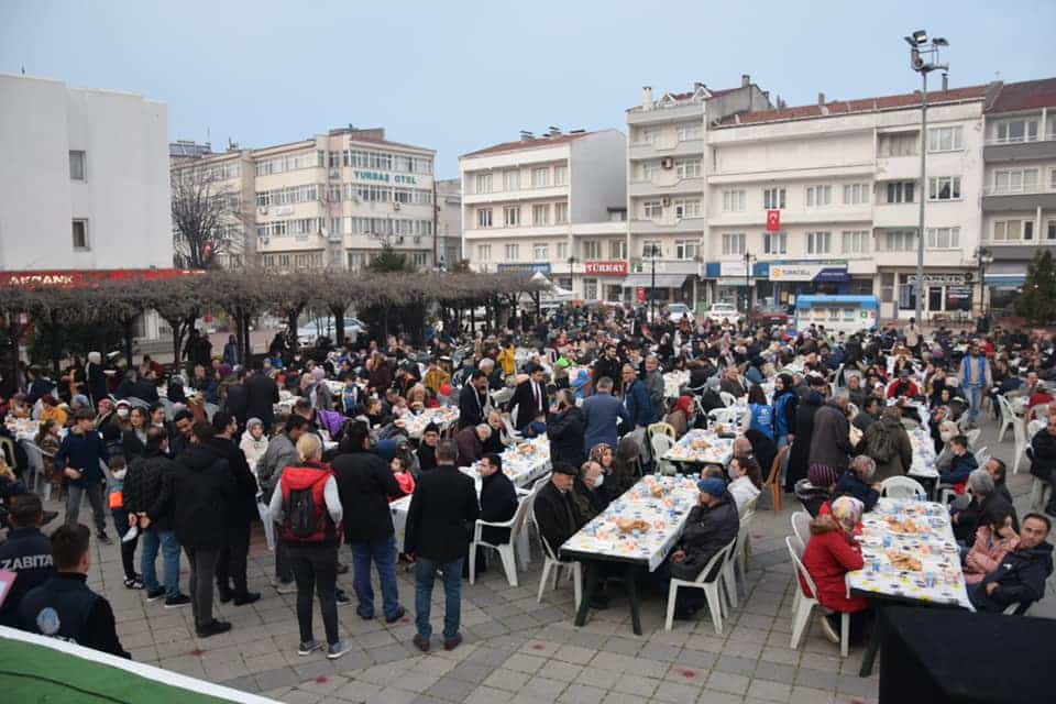 Ayancık'ta "Birlik ve Kardeşlik İftarı" düzenlendi