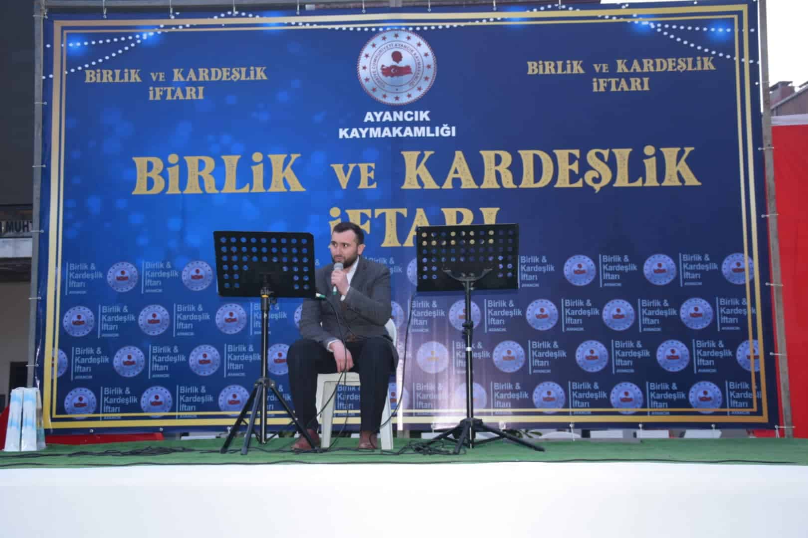 Ayancık'ta "Birlik ve Kardeşlik İftarı" düzenlendi