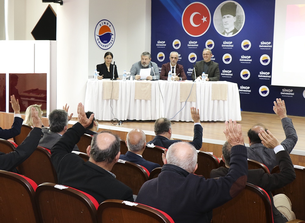 Sinop Üniversitesi Vakfı 30. Seçimli Olağan Genel Kurul Toplantısı Yapıldı