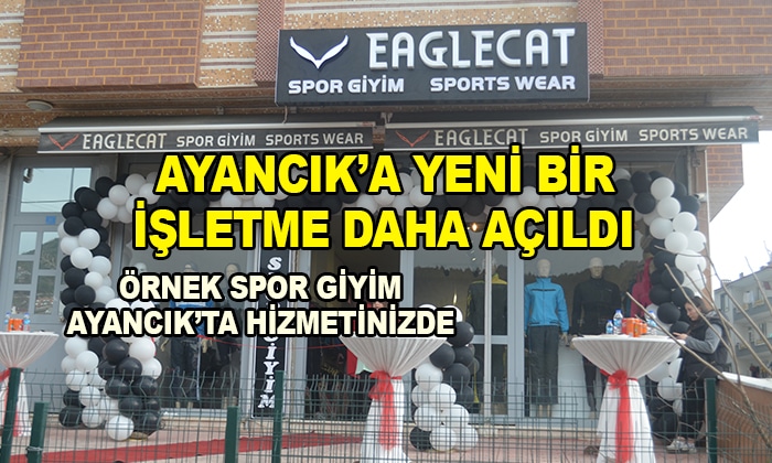 İlçemize Spor Mağazası Açıldı