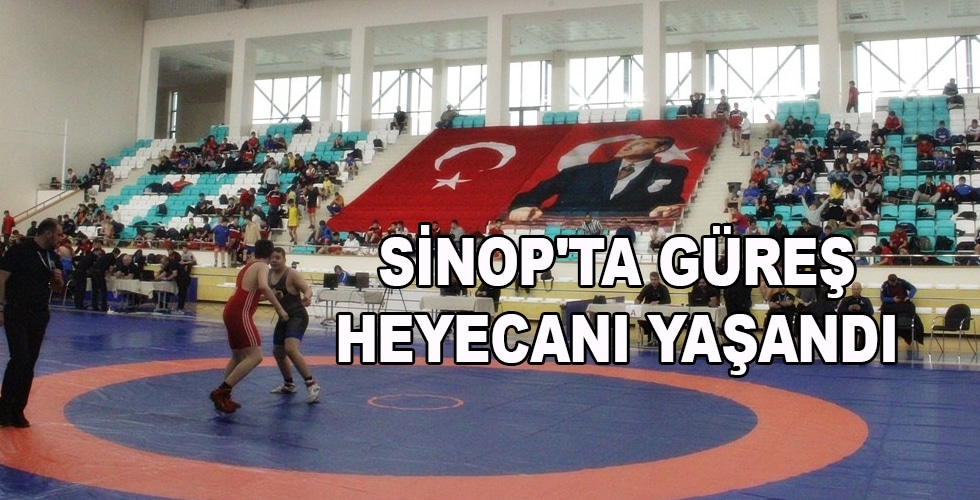 SİNOP’TA GÜREŞ HEYECANI YAŞANDI