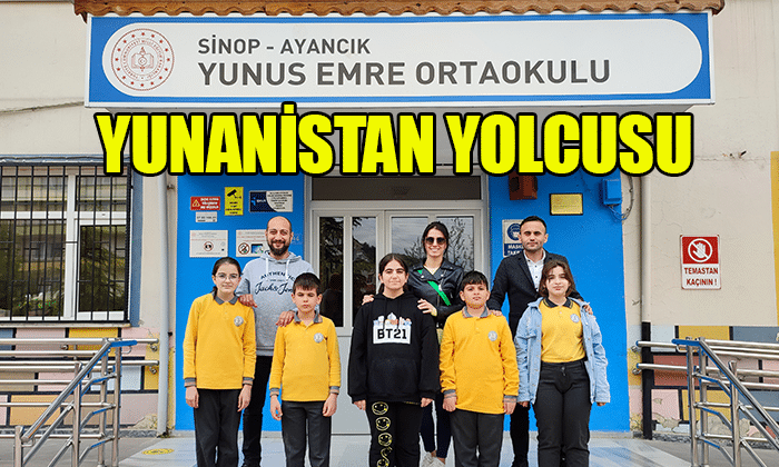 YUNUS EMRE ORTAOKULU YUNANİSTAN YOLCUSU