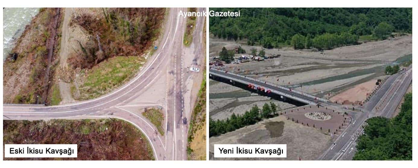 Ayancık İkisu Köprüsü Hizmete Açıldı