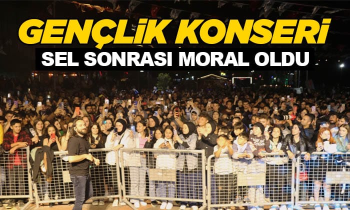 Ayancık’ta Gençlik Konseri Gerçekleştirildi