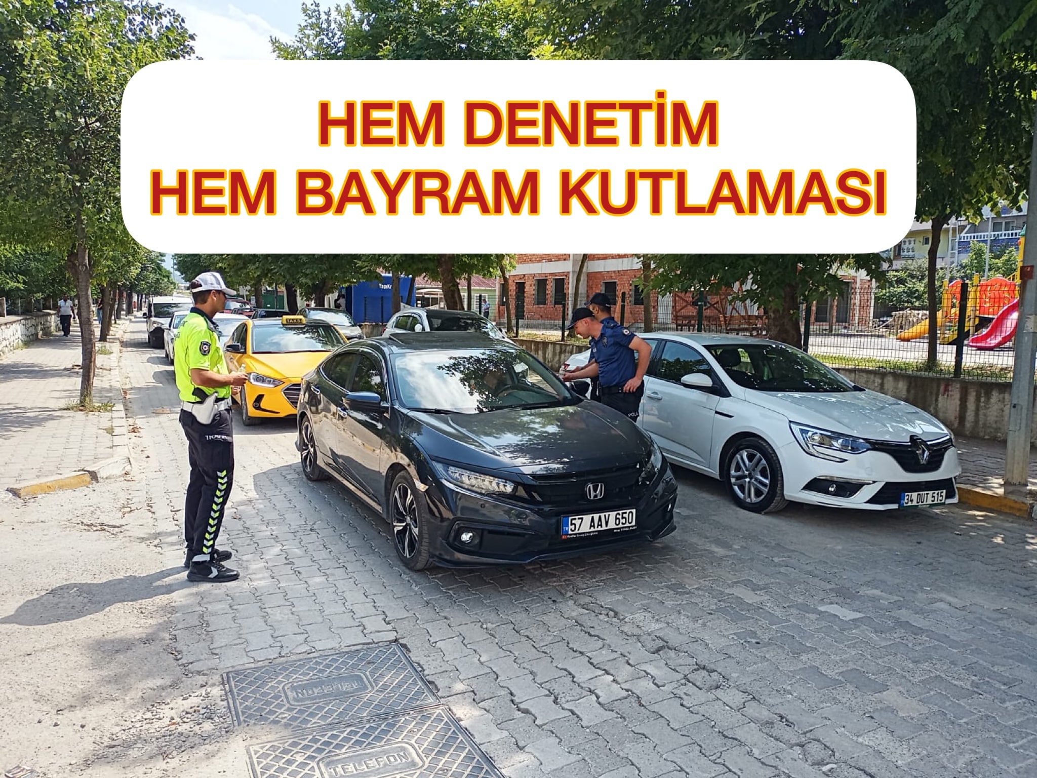 Ayancık Emniyet Müdürlüğünden Bayram Mesaisi