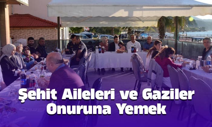 Ayancık’ta Şehit Aileleri ve Gaziler Onuruna Yemek