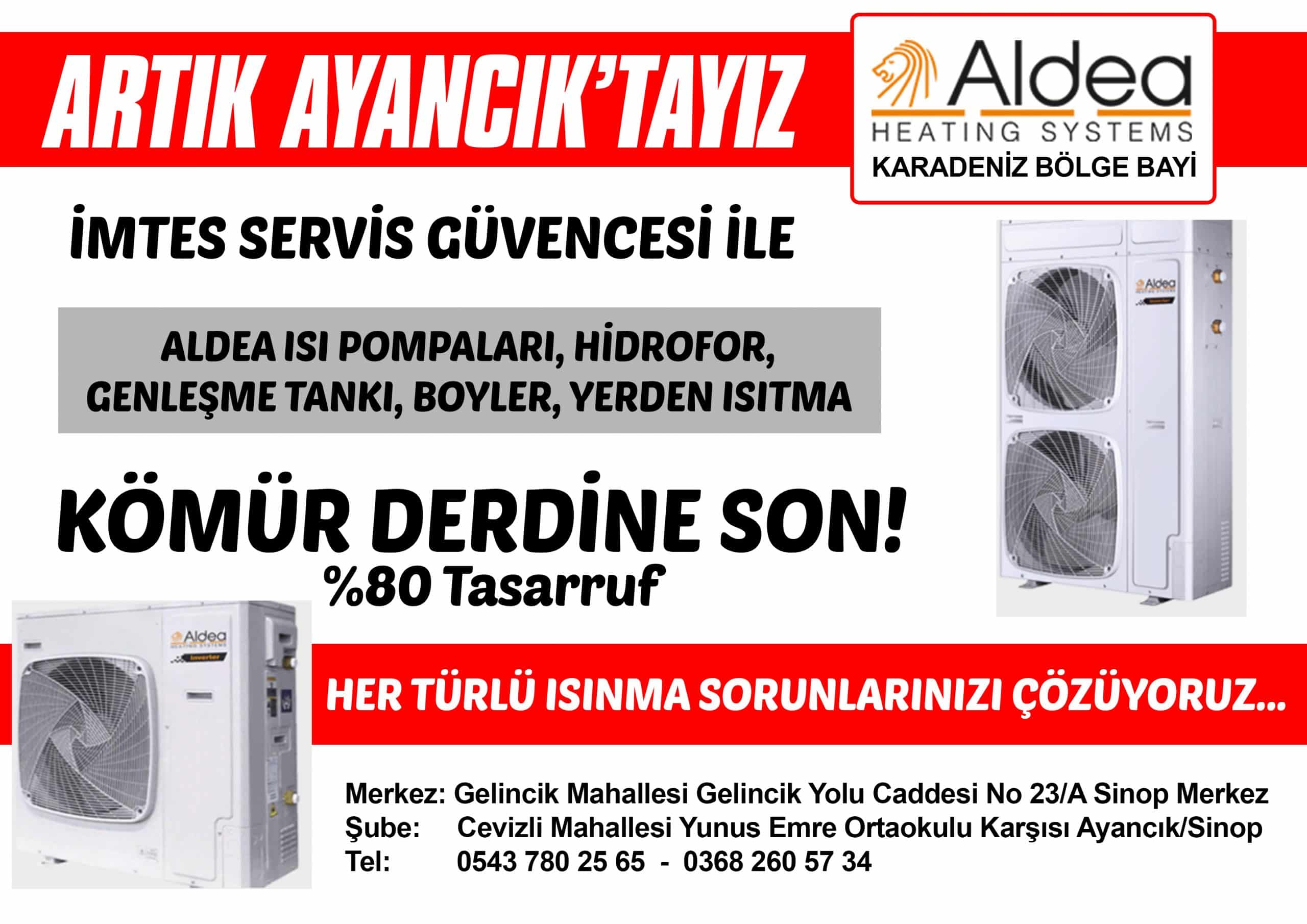 İmtes Servis Artık Ayancık'ta