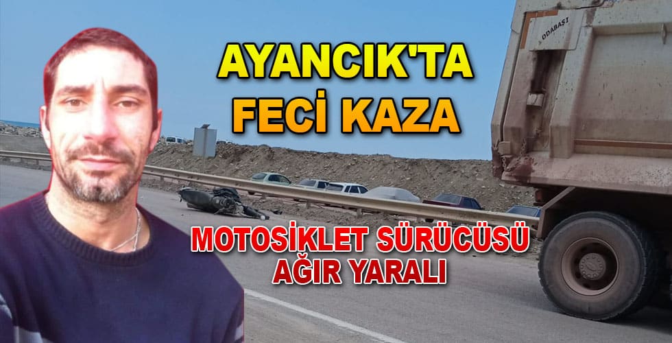 Ayancık’ta Feci Kaza