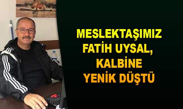 Meslektaşımız Uysal, kalbine yenik düştü