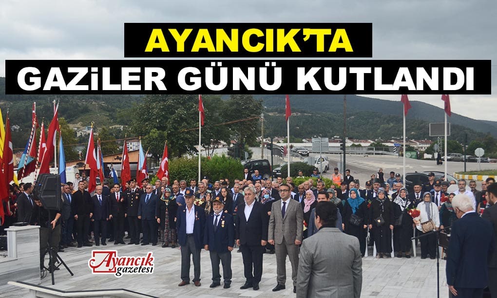 Ayancık’ta Gaziler Günü Kutlaması