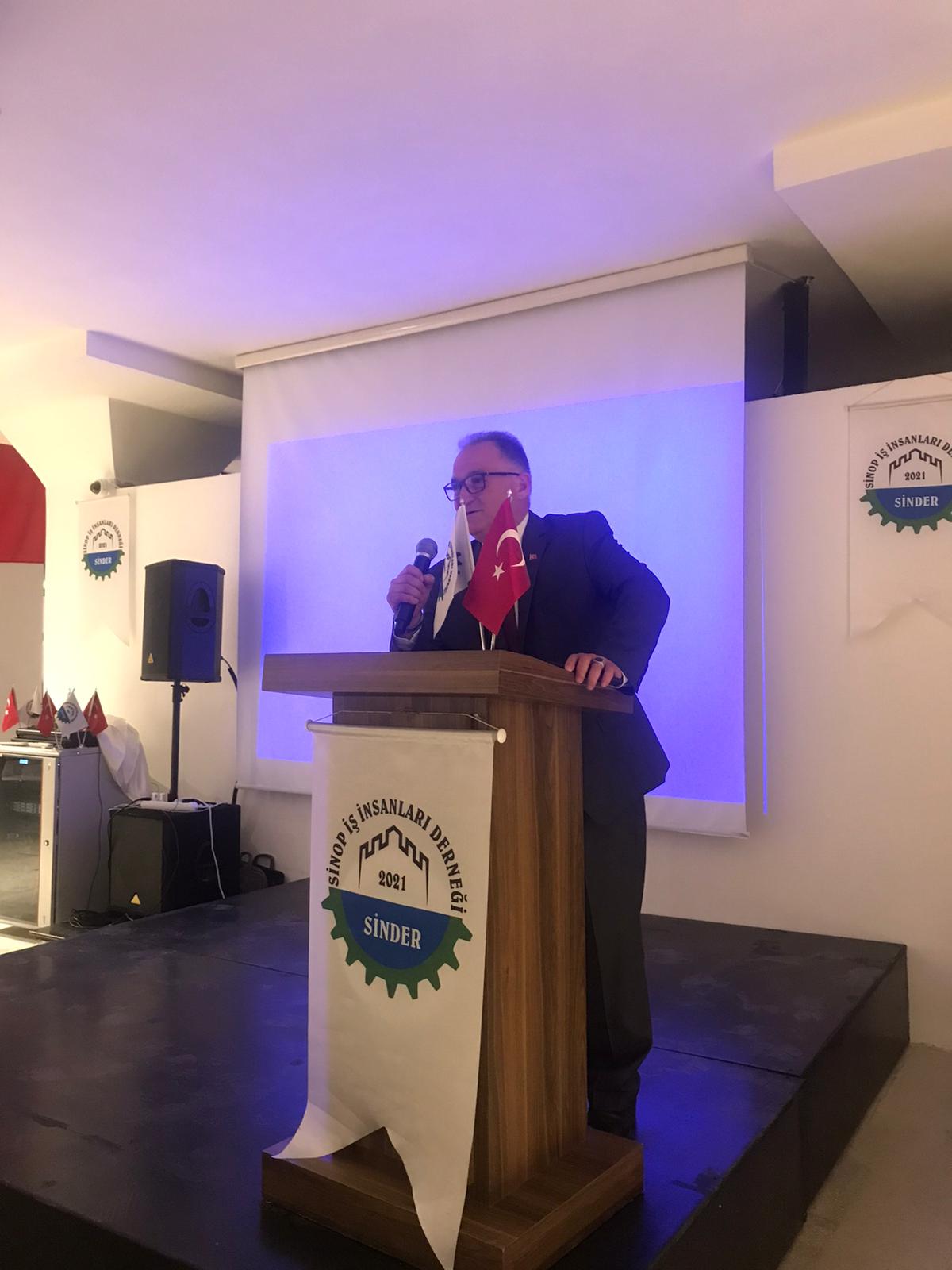 SİNDER 1. Proje Tanıtım Gecesinde Üyeleriyle Buluştu