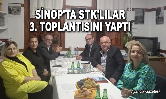 Sinop’ta STK’lılar 3. Toplantısını Yaptı