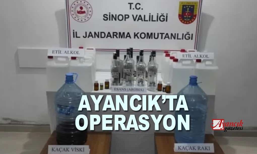 Ayancık’ta Operasyon