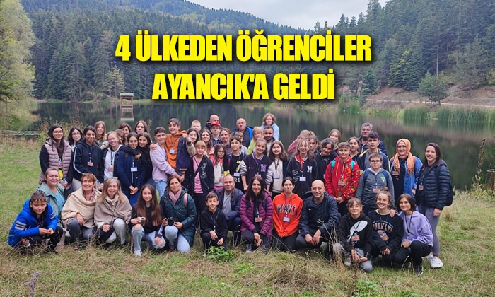 4 Ülkeden Öğrenciler Ayancık’a Geldi