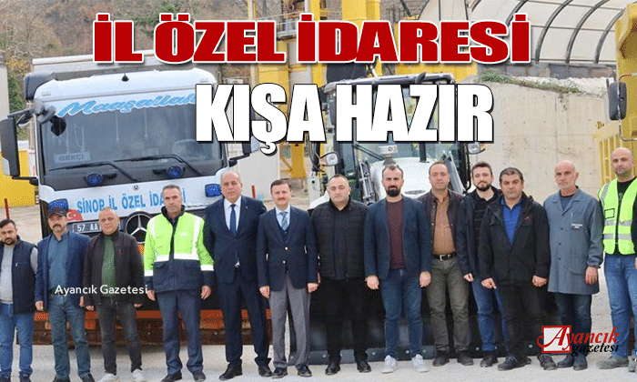 İL ÖZEL İDARESİ KIŞA HAZIR