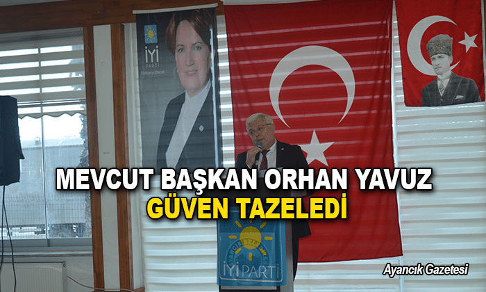 Mevcut Başkan Orhan Yavuz Güven Tazeledi