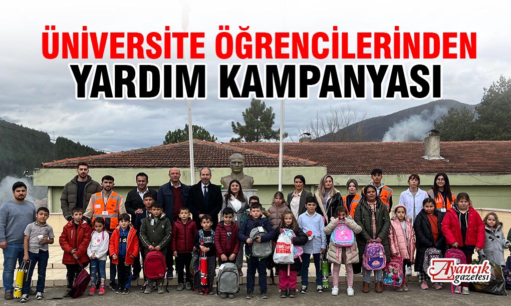 Üniversiteli Öğrenciler Yardım Kampanyası Düzenledi