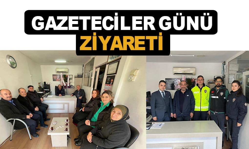 Gazetemize 10 Ocak Çalışan Gazeteciler Günü Ziyareti