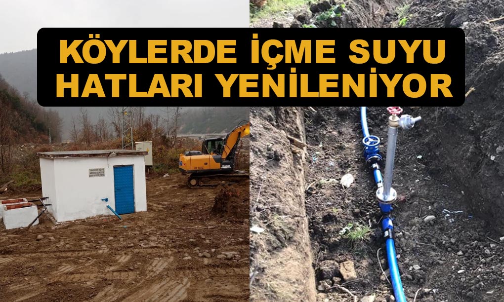 Selde Hasar Gören Köy İçme Suyu Hatları Yenileniyor