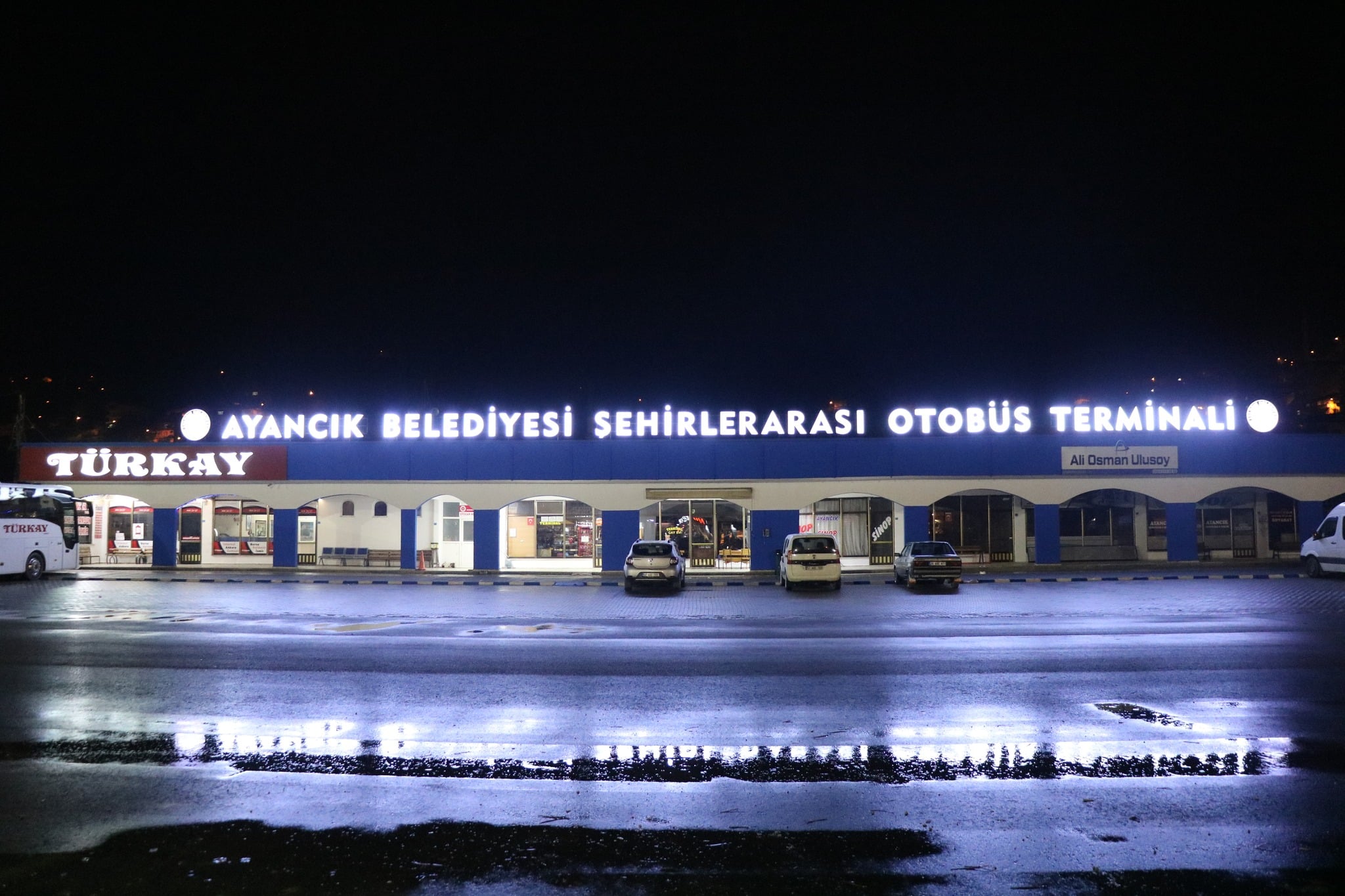 Ayancık Terminali Onarıldı