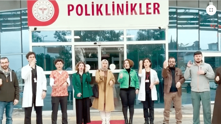 Sağlık çalışanlarına işaret dili eğitimi