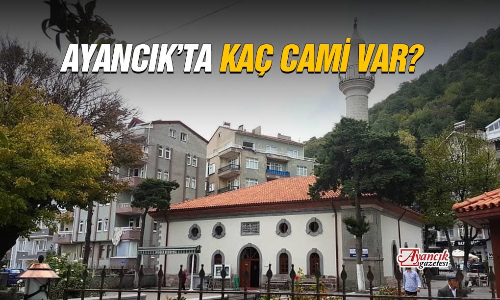 Sinop Ayancık’ta Kaç Tane Cami Var?