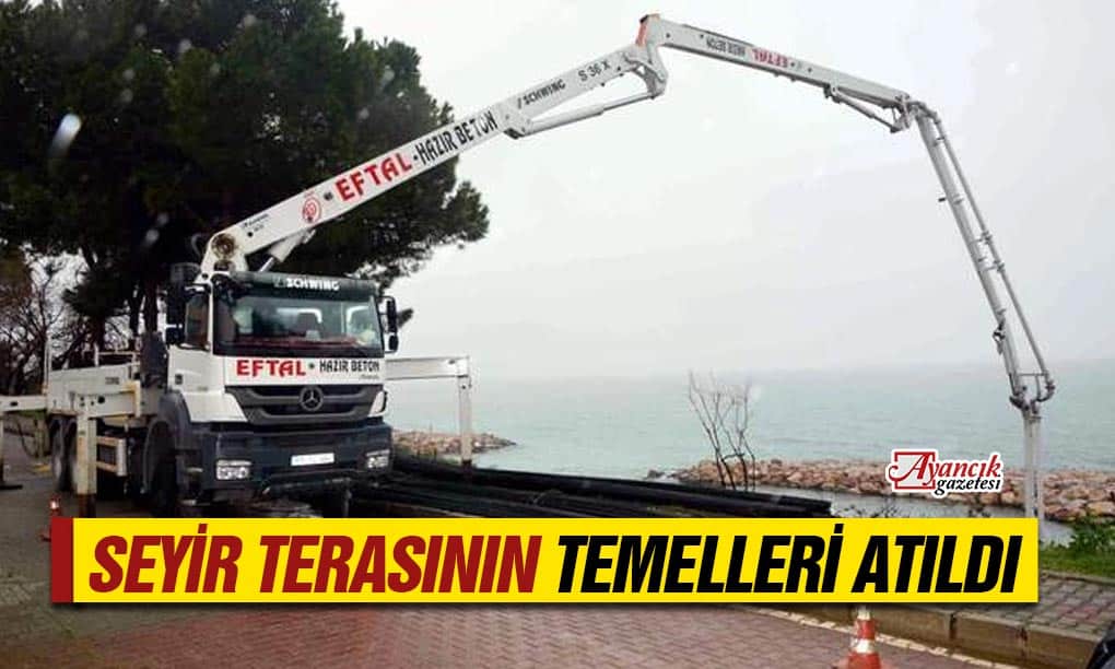 Gerze’de seyir terası projesinin temeli atıldı