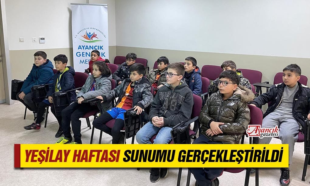 Yeşilay Haftası Farkındalık Sunumu Gerçekleştirildi