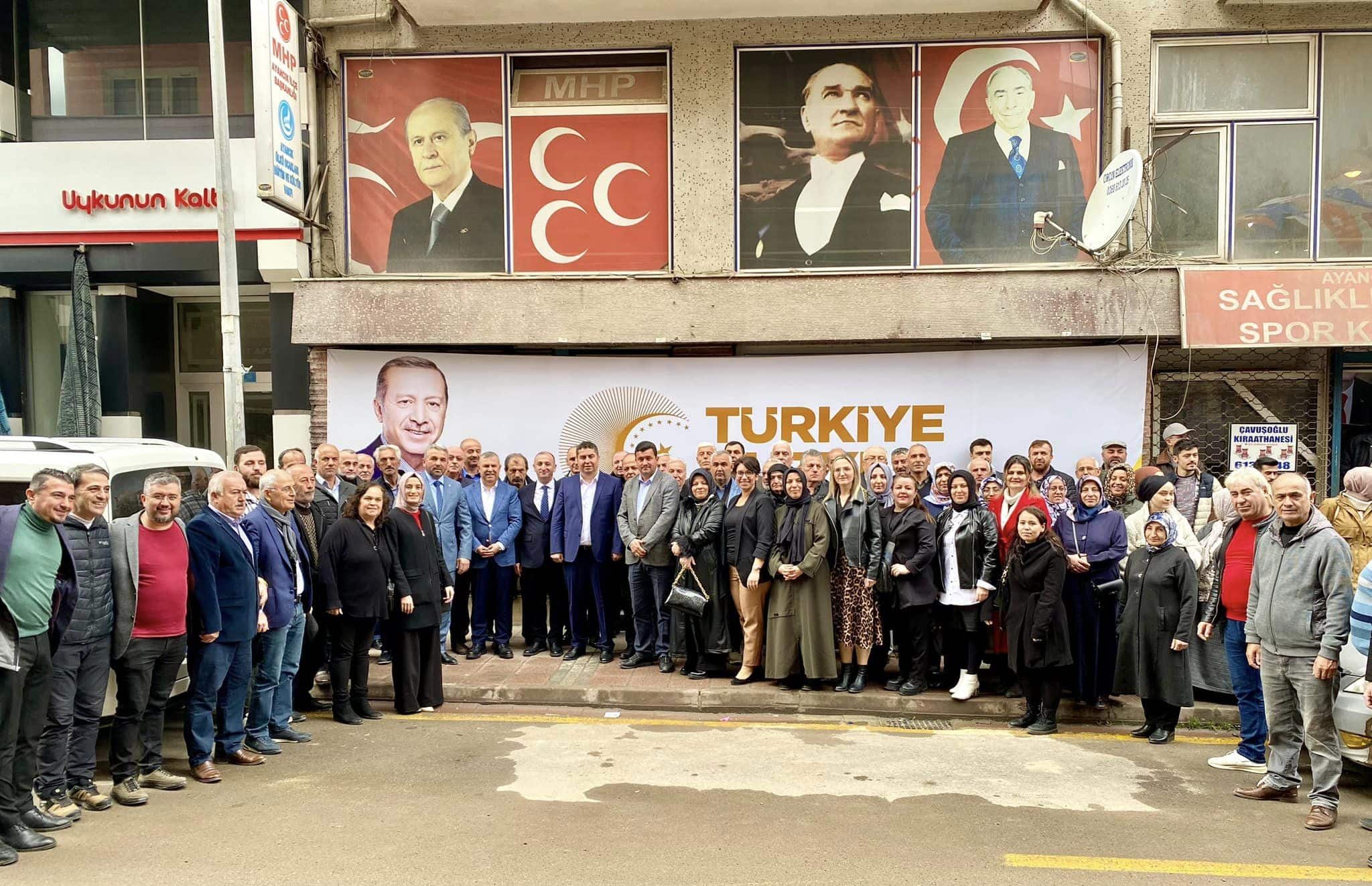 Ak Parti Milletvekili Adayları Ayancık'ta Seçim Startı Verdi