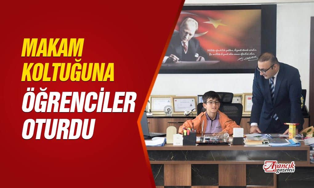 Ayancık’ta 23 Nisan Öğrencileri Makamı Devraldı