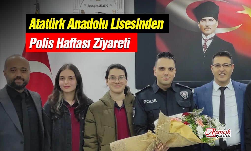 Lise Öğrencilerinden Polis Haftası Ziyareti