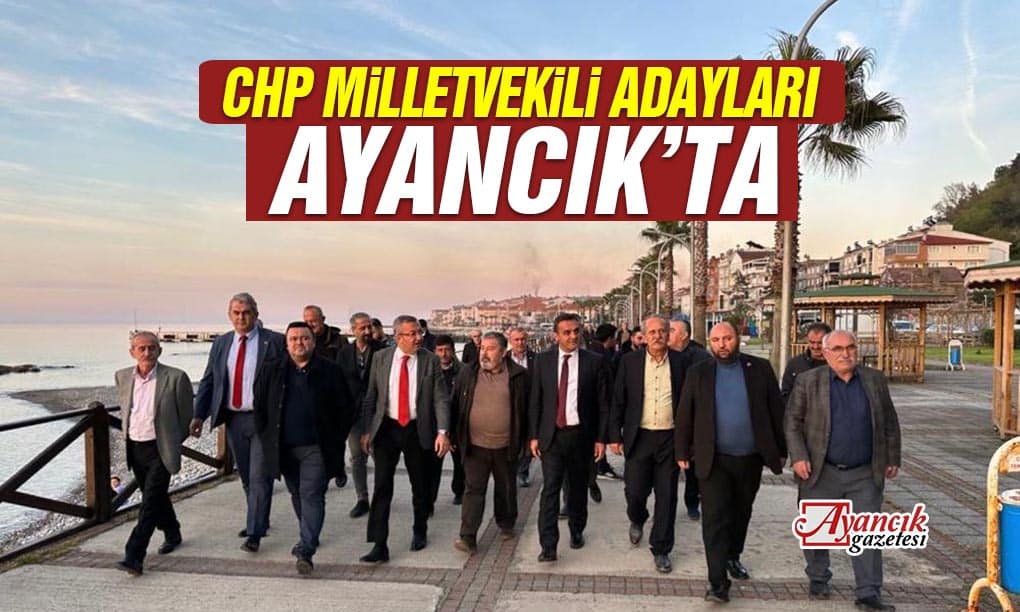 CHP Sinop Milletvekili Adayları Muhtarlarla Buluştu