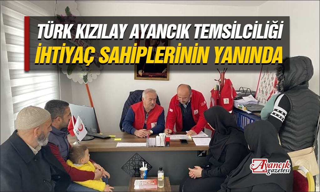 Türk Kızılayı Ayancık Temsilciliği Yardımlarını Sürdürüyor