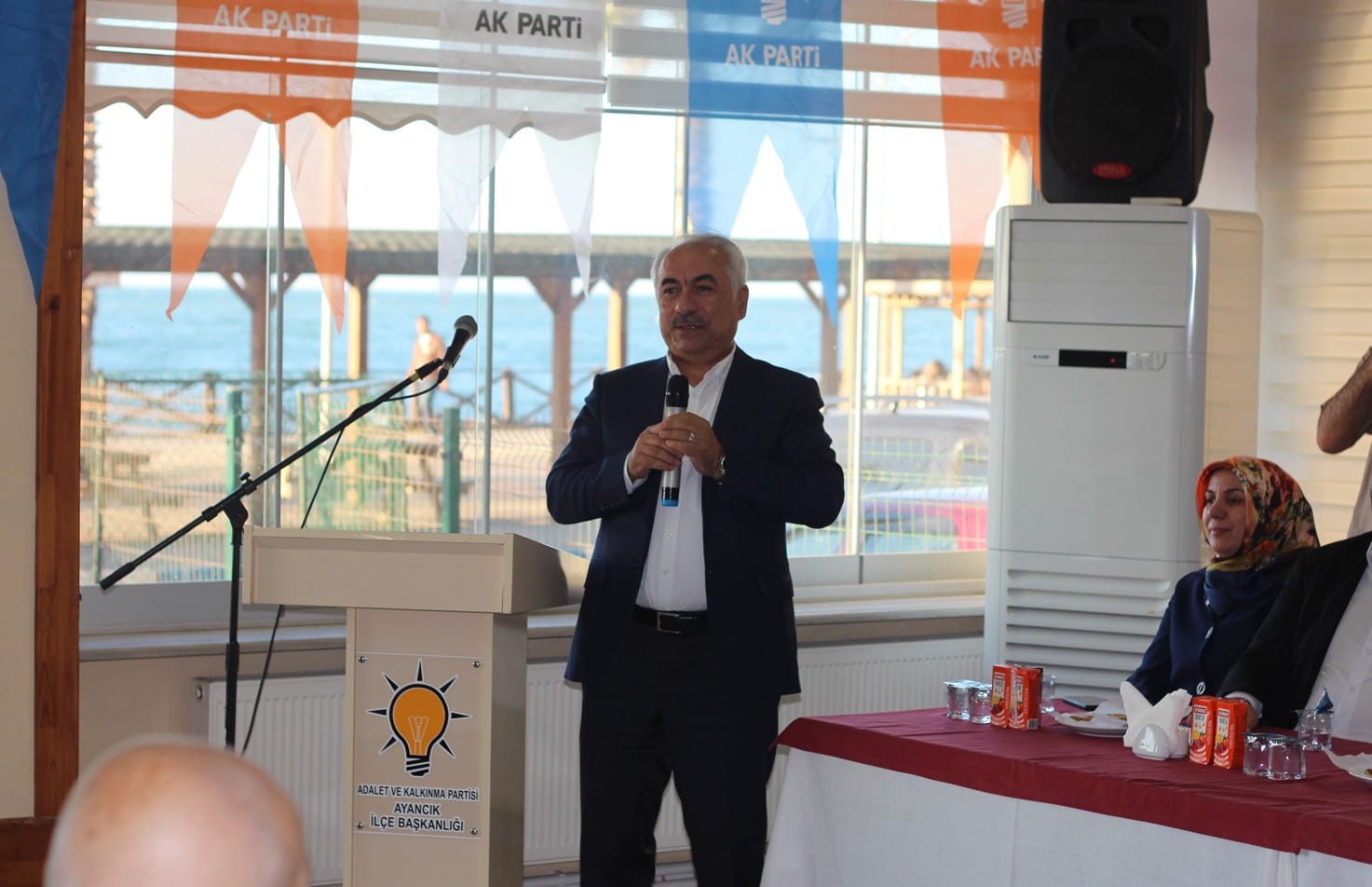 İçişleri Bakan Yardımcısı Mehmet Ersoy Ayancık'ta