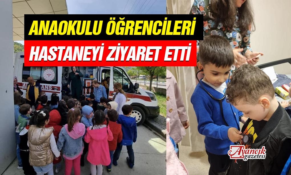 Anaokulu Öğrencileri Ayancık Devlet Hastanesini Ziyaret Etti