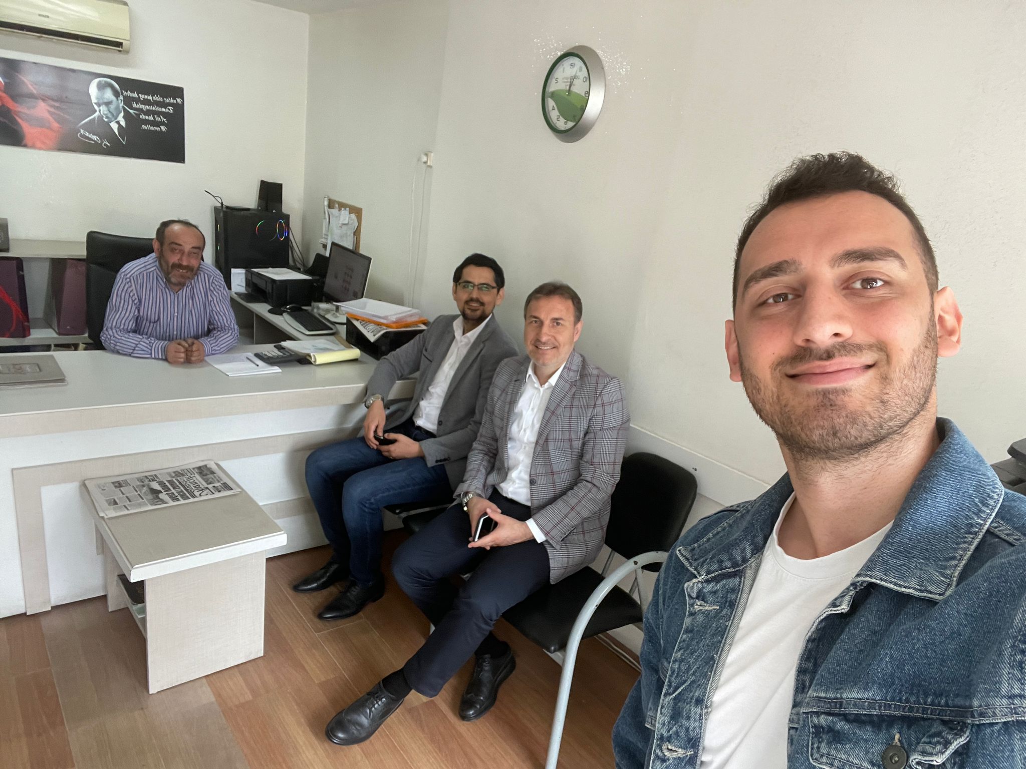 Hasan Ergenç'ten Gazetemize Ziyaret