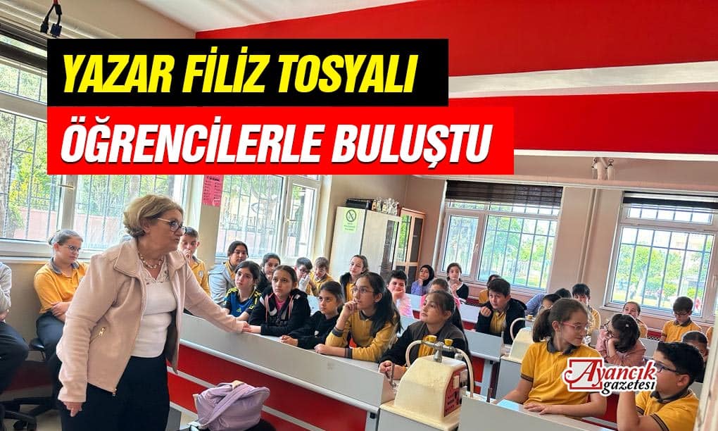 Ayancık’ta Öğrenciler Yazar Filiz Tosyalı ile Buluştu