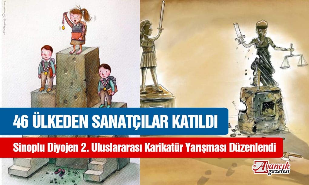 Sinoplu Diyojen 2. Uluslararası Karikatür Yarışması Düzenlendi