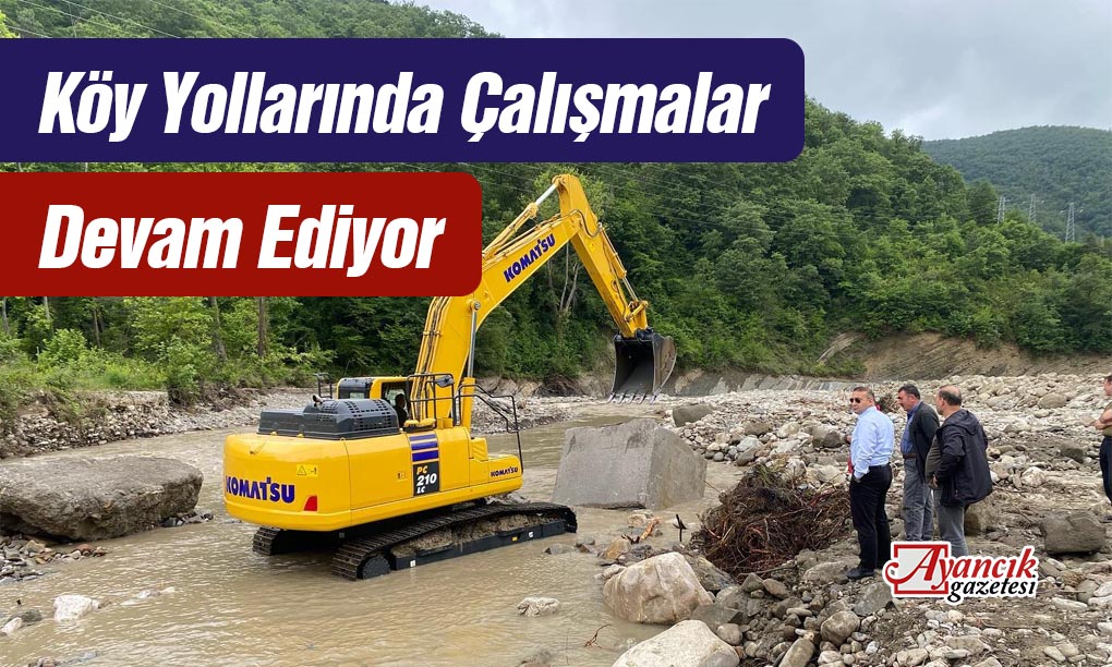 Köylerde Bakım ve Onarım Çalışmaları Devam Ediyor