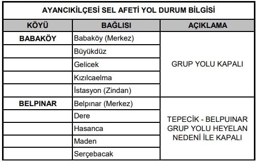 Ayancık'ta Köy Yollarını Açma Çalışmaları Devam Ediyor