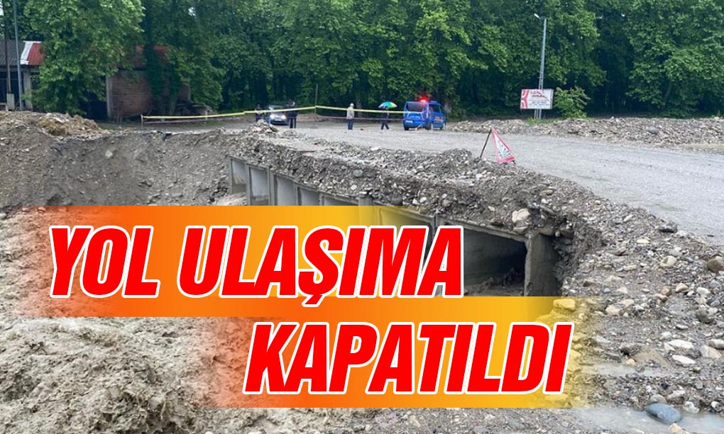 Türkeli’de Yol Ulaşıma Kapatıldı
