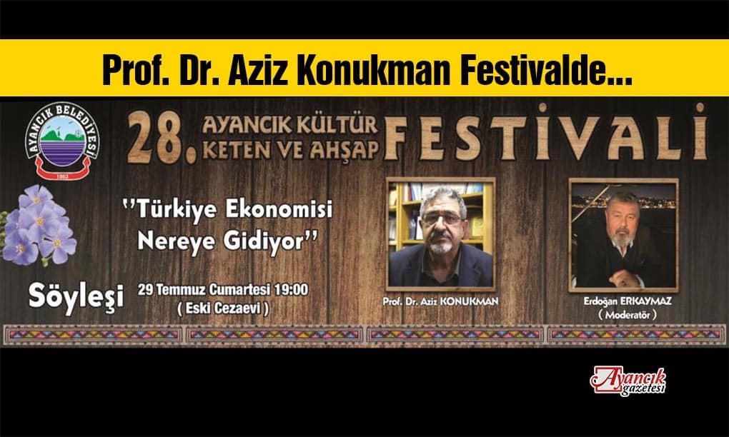 Prof. Dr. Azız Konukman Festivalde