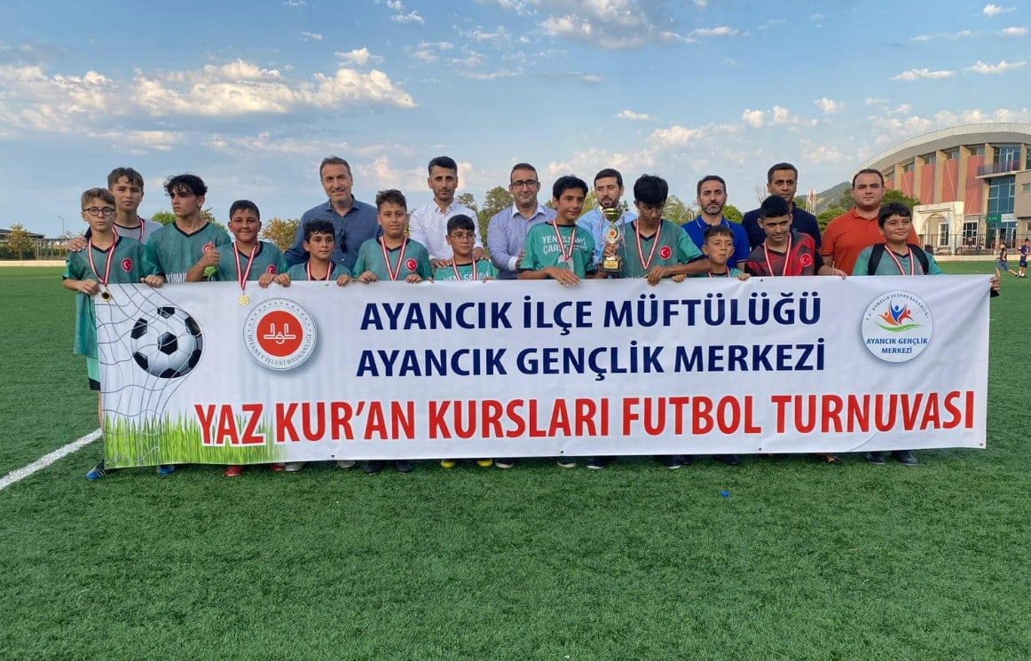 Yaz Kur'an Kursları Futbol Turnuvası Düzenlendi