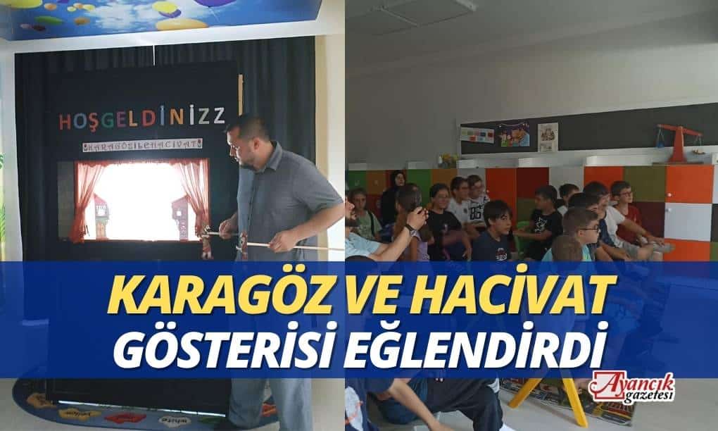 Ayancık’ta Öğrencilere “Hacivat ve Karagöz” Gösterisi Gerçekleştirildi