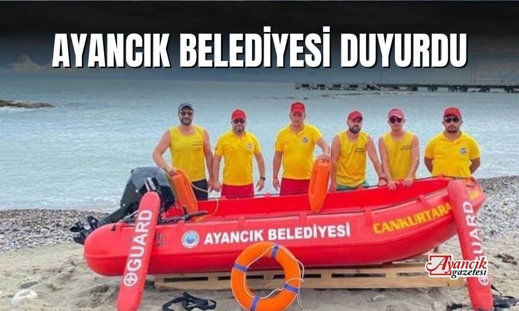 Ayancık’ta Cankurtaran Hizmeti Sona Erdi