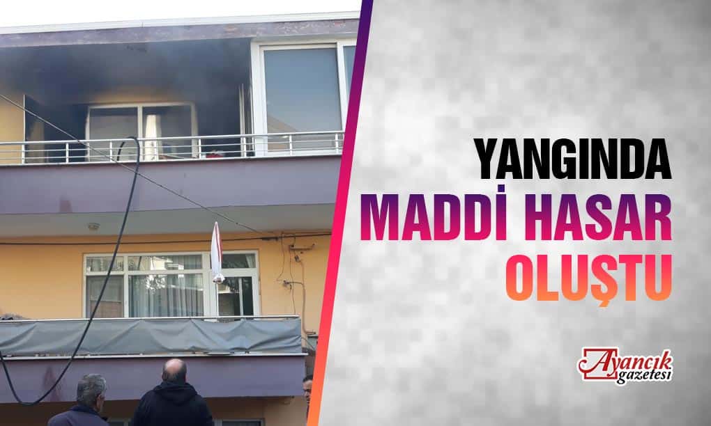 Çayiçi Mahallesinde Yangın