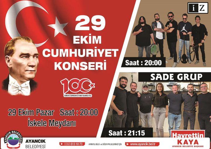 Cumhuriyetimizin 100. Yılı Etkinlikleri: Konser