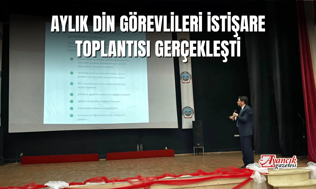 Aylık Din Görevlileri İstişare Toplantısı Gerçekleşti